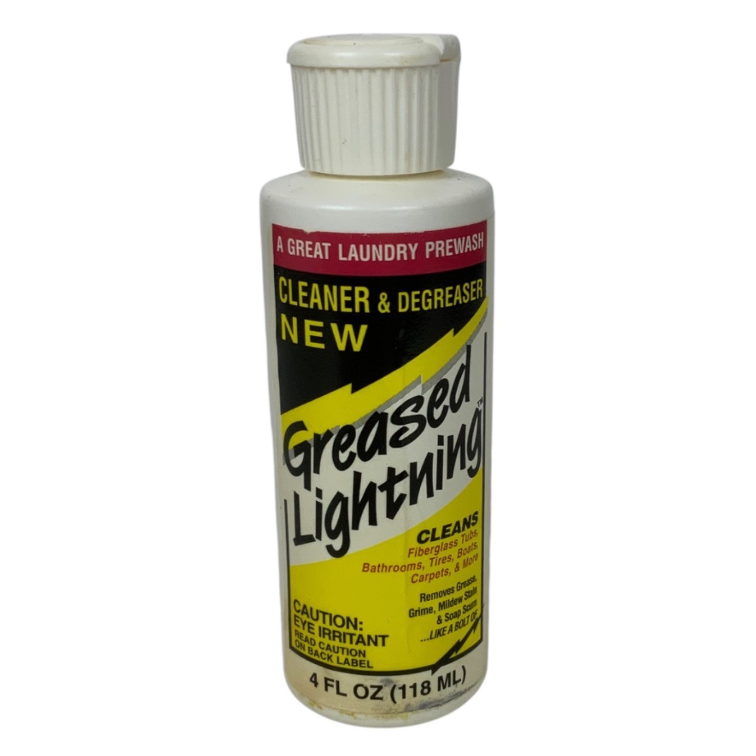 Greased Lightning Cleaner & Degreaser 4 Fl Oz Bottle For Laundry & Household Use