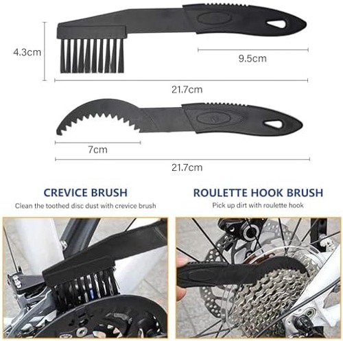 7 in 1 Bike Chain Cleaning Kit, Bike Chain Cleaner includes 350ml Degreaser S…