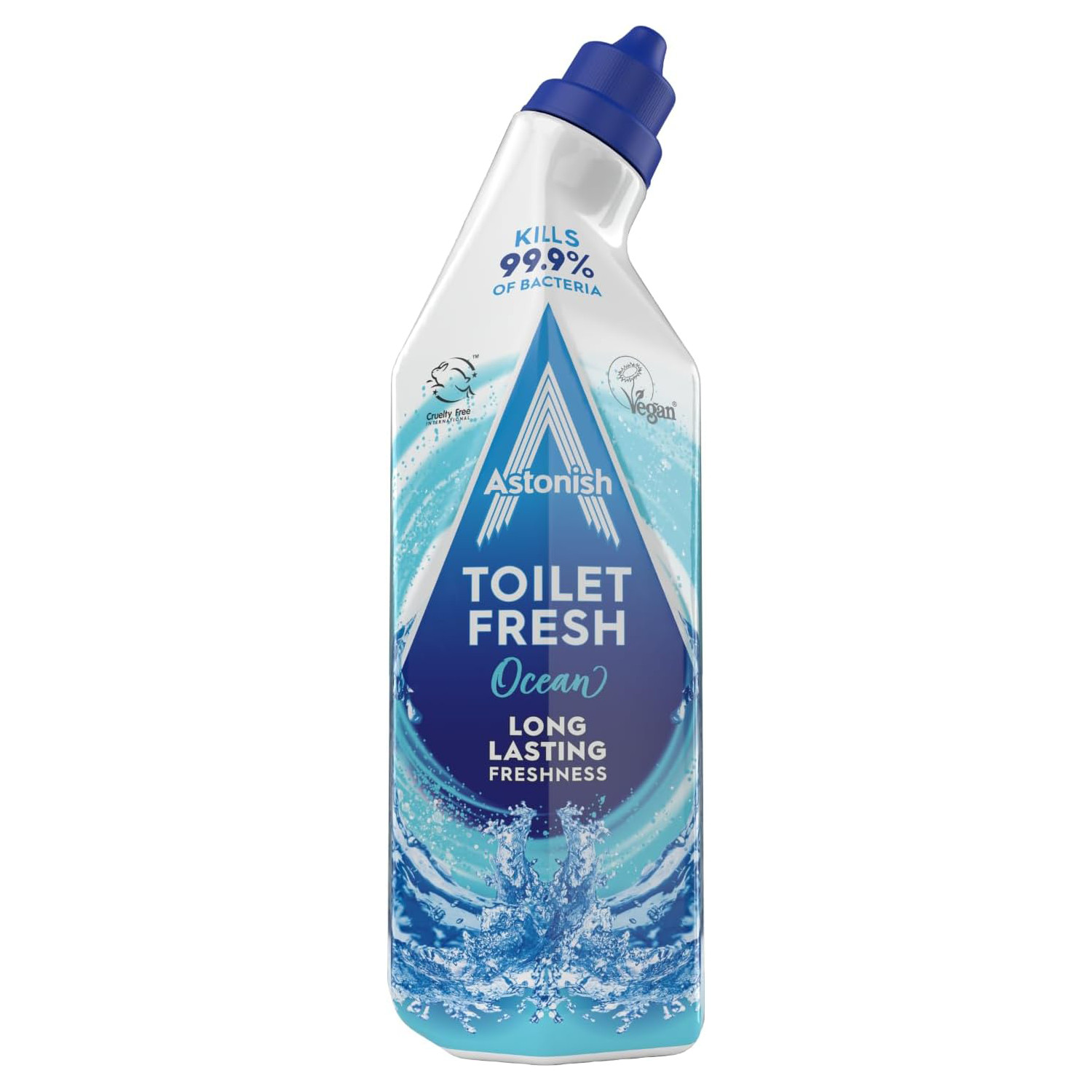 Astonish Toilet Gel 750ml Ocean Fresh or Pink Peony Powerful Cleaner