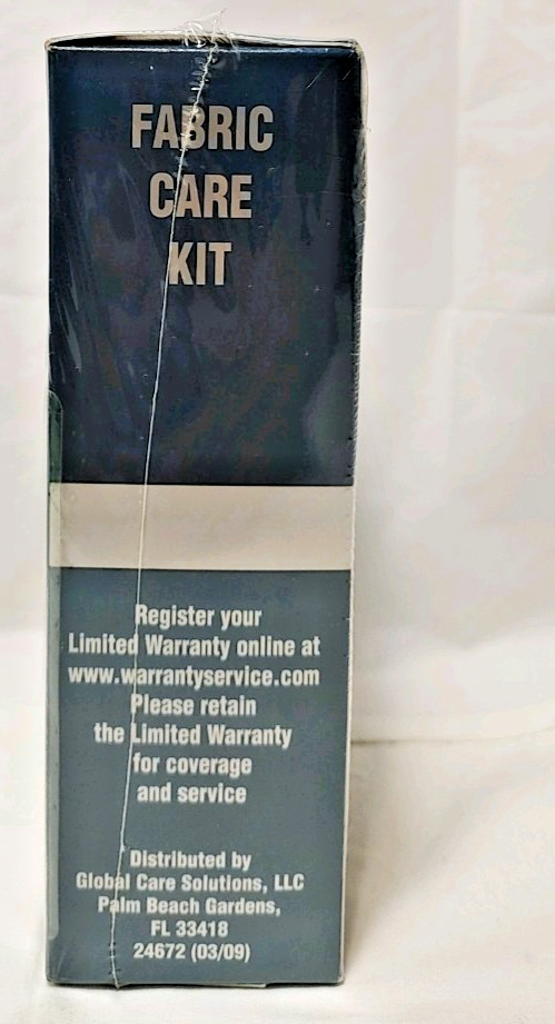 Furniture Fabric Care Kit, 4oz, Cleaner & Protector , New, Factory Sealed