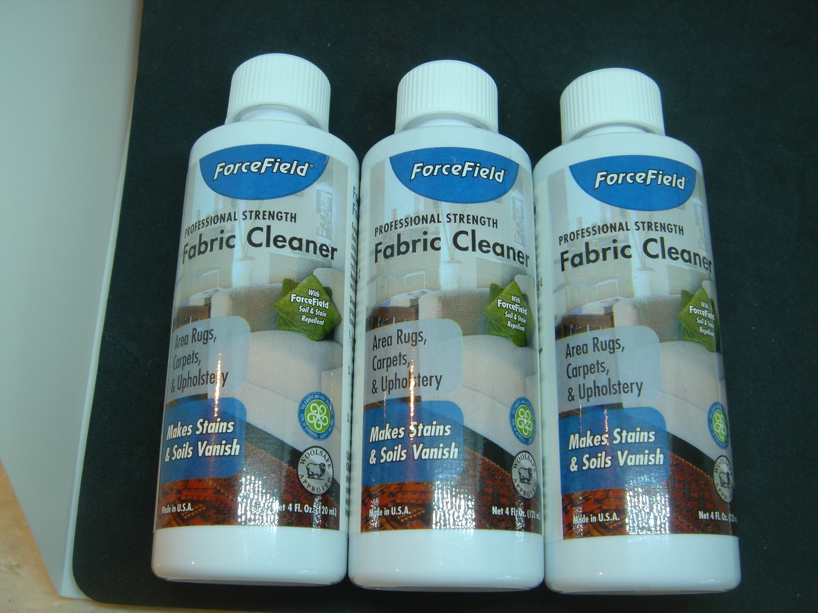 FORCEFIELD FABRIC CLEANER FLUID PROFESSIONAL STRENGTH 4oz.FREE FAST SHIPPING