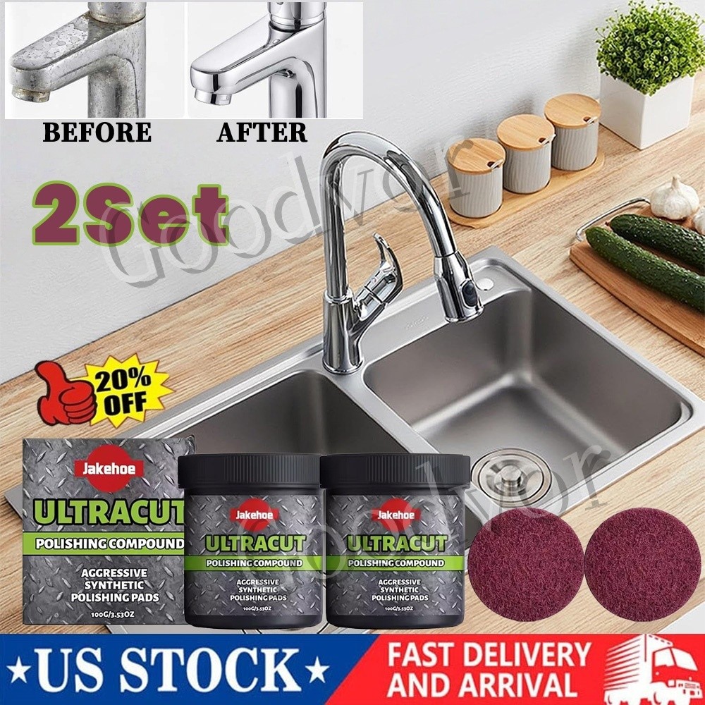 2Set Surface Restoration Polish With Pad, Ultracut Polishing Compound ~20% OFF