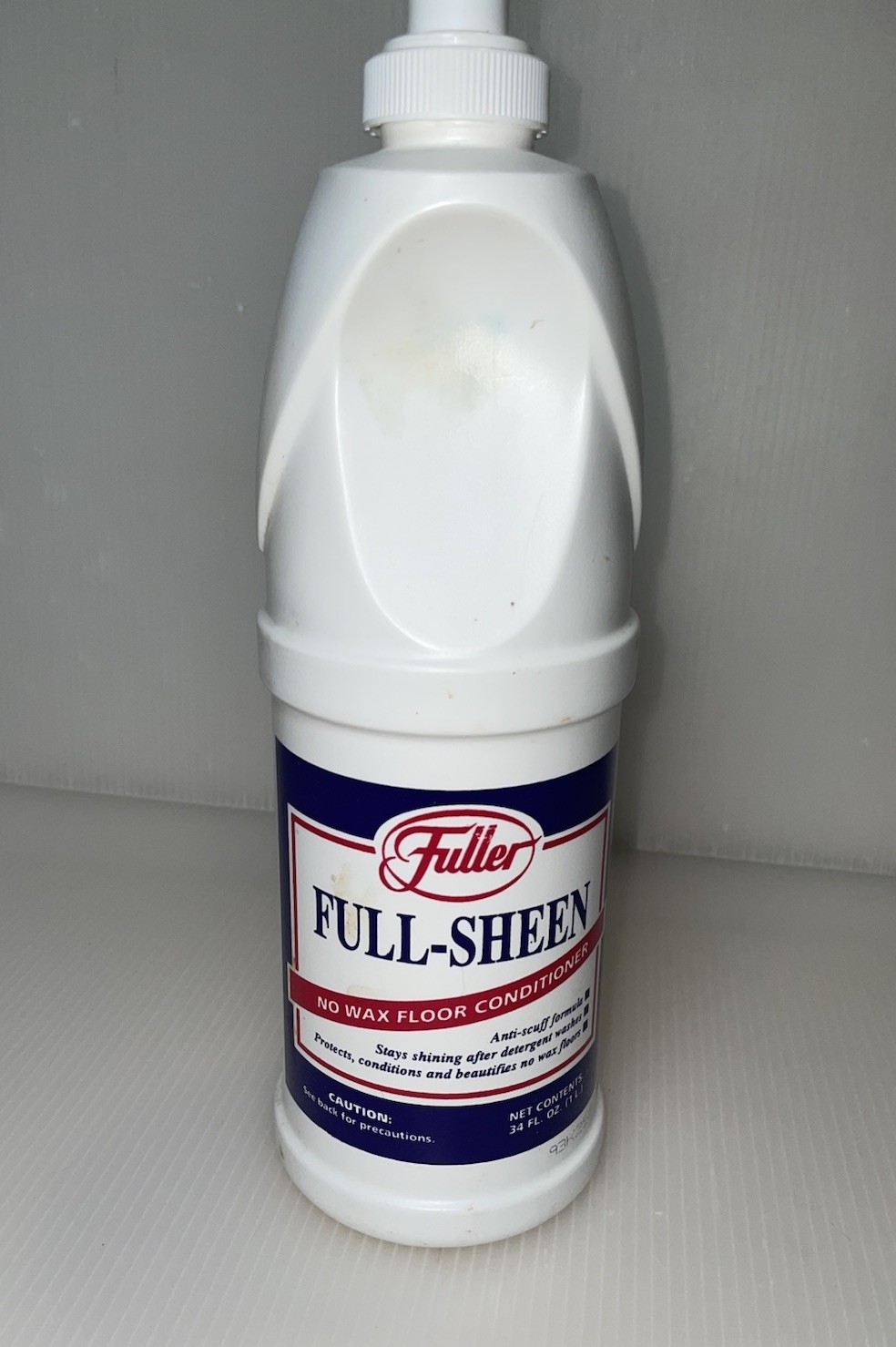 Fuller Brush FULL SHEEN Conditioner Protects Beautifies No Wax Floors 34oz NOS