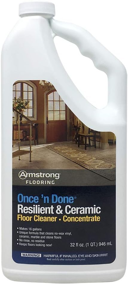 Armstrong Once’n Done Resilient & Ceramic Floor Cleaner Concentrate 32oz