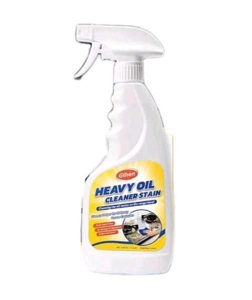 Gihen Heavy Oil Cleaner 500 mL Stain Spray for Grease on Stovetops and Ranges