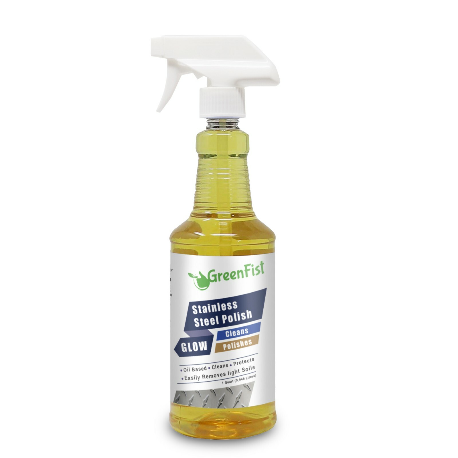 Stainless Steel, Chrome, Aluminum Cleaner, Premium Polisher & Protector, 32 oz