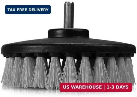 3pc Carpet Mat 5″ Round Brush w/Power Drill Attachment Car Care & Detailing Tool