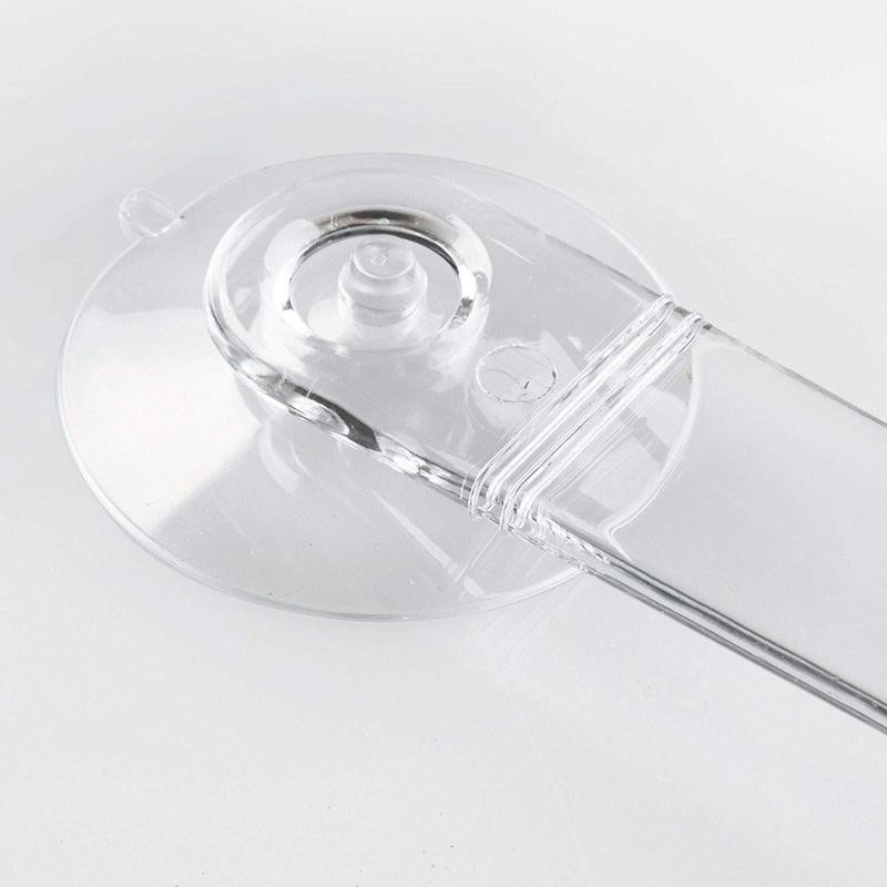 Plastic Suction Squeegee W/ Storage Hook for Tile Walls Fit Shower & Bathroom