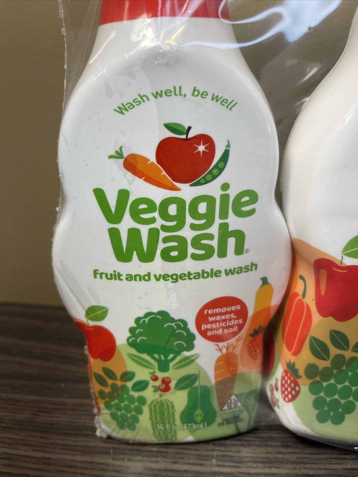 Citrus Magic Veggie Wash – 16oz Spray Bottle And Organic 32 fl oz Refill Bottle