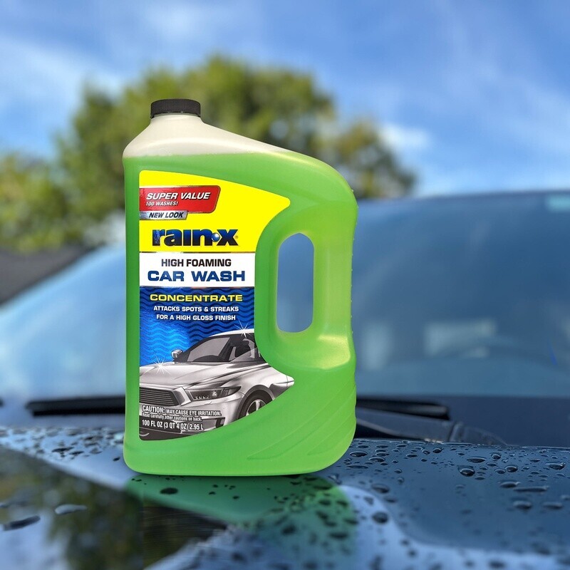 High Foaming Car Wash Concentrate Cleaner Streak Free Biodegradable Safe Gloss