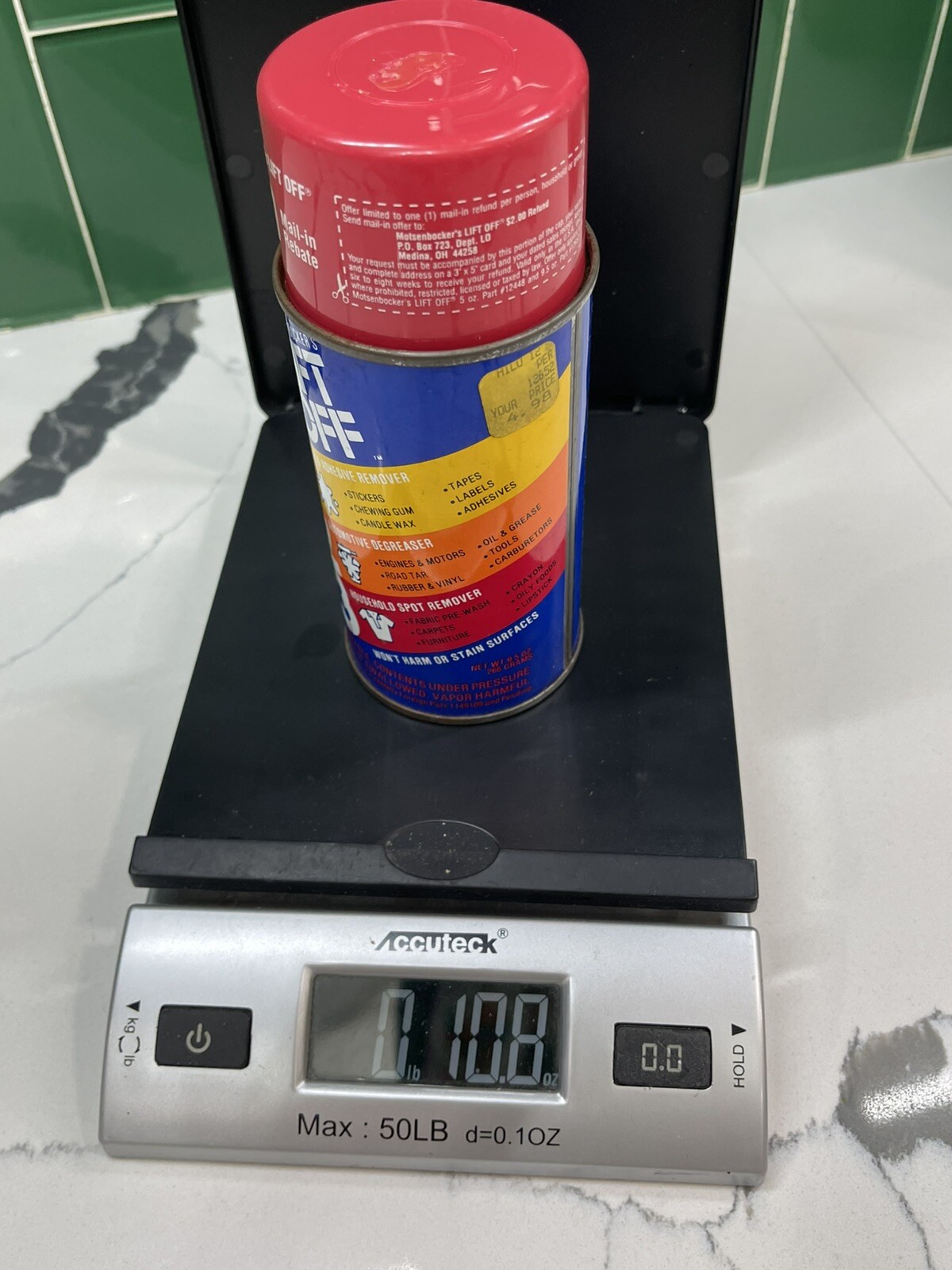 Motsenbocker’s Lift Off 3 Cleaners in 1 9.5oz Can 95% FULL