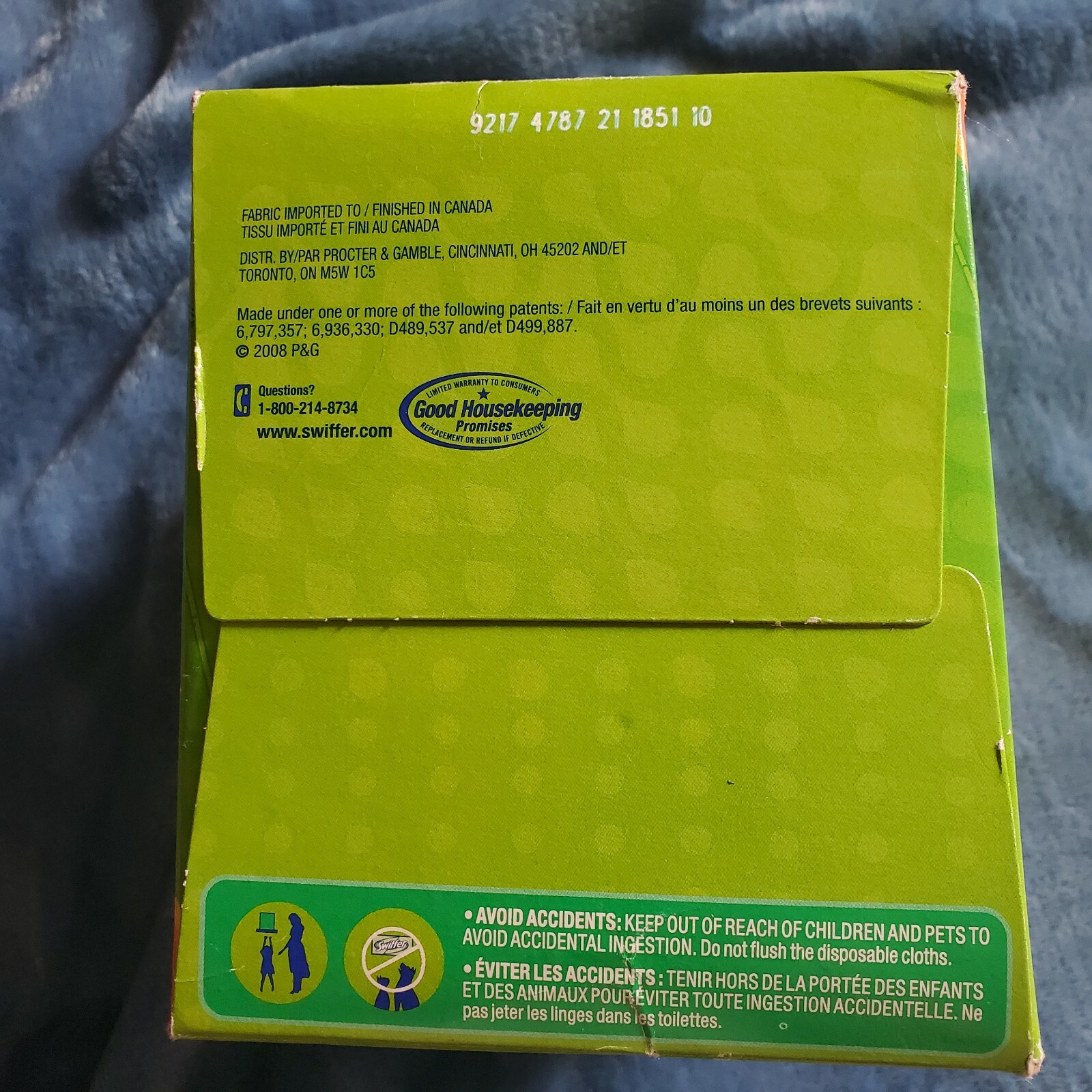 Swiffer Sweeper Dry Sweeping Refills Citrus 32 Count Box Unsealed