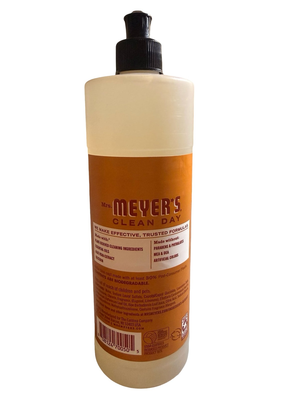 Mrs. Meyer’s Apple Cider Holiday Scent Liquid Dish Soap – 16 fl oz – Pack of 3