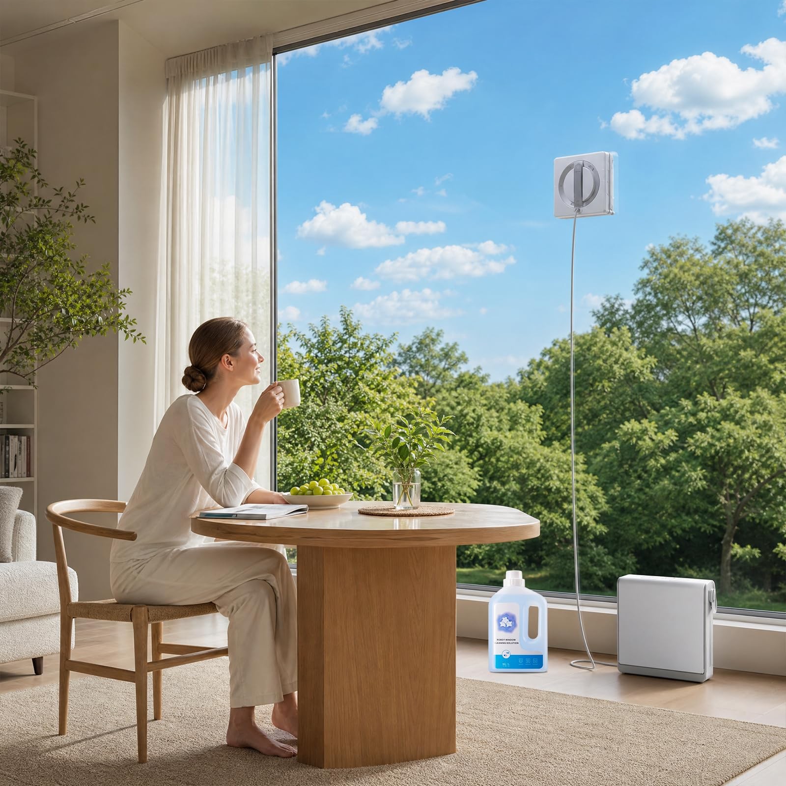 Window Cleaning Solution for ECOVACS Winbot W3 / W2S / W2 PRO OMNI / W2 OMNI …