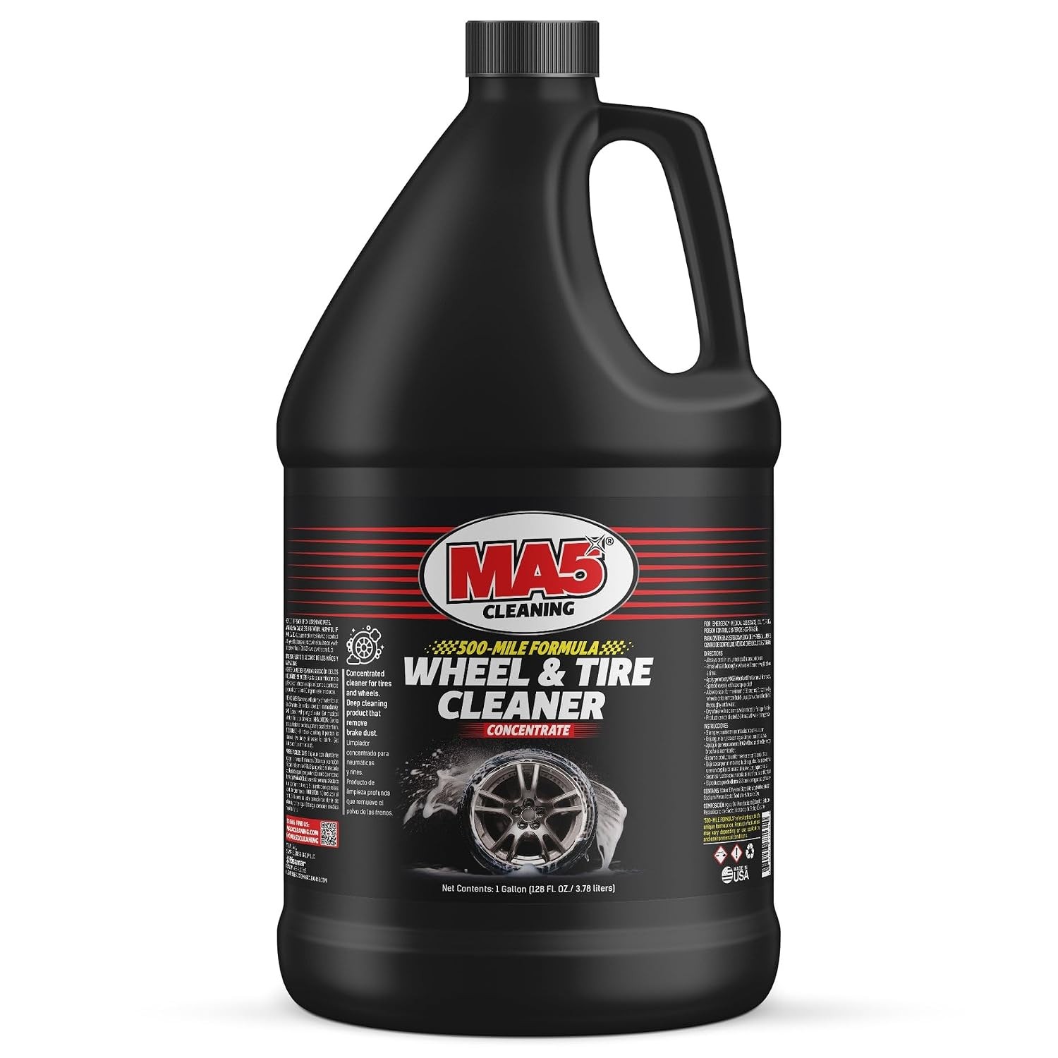 MA5X Wheel and Tire Cleaner | Concentrated, Brake Dust Remover | Wheel Cleaner S