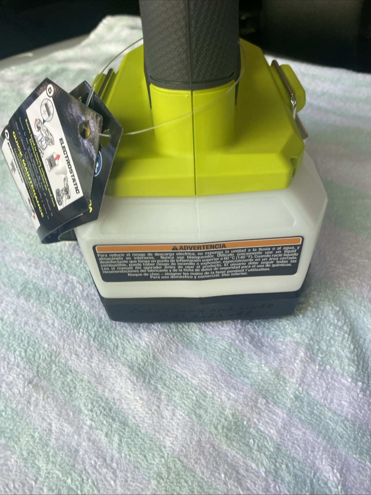 Ryobi One+ PSP02 18V Handheld Electrostatic Sprayer Cordless Tool Only
