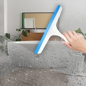 Shower Squeegee for Glass Doors, 3pcs Bathroom Squeegee for Shower Cleaner