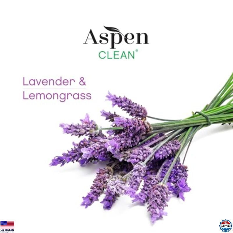 Natural Lavender Lemongrass Dish Soap – Organic, Vegan, Eco-Friendly,