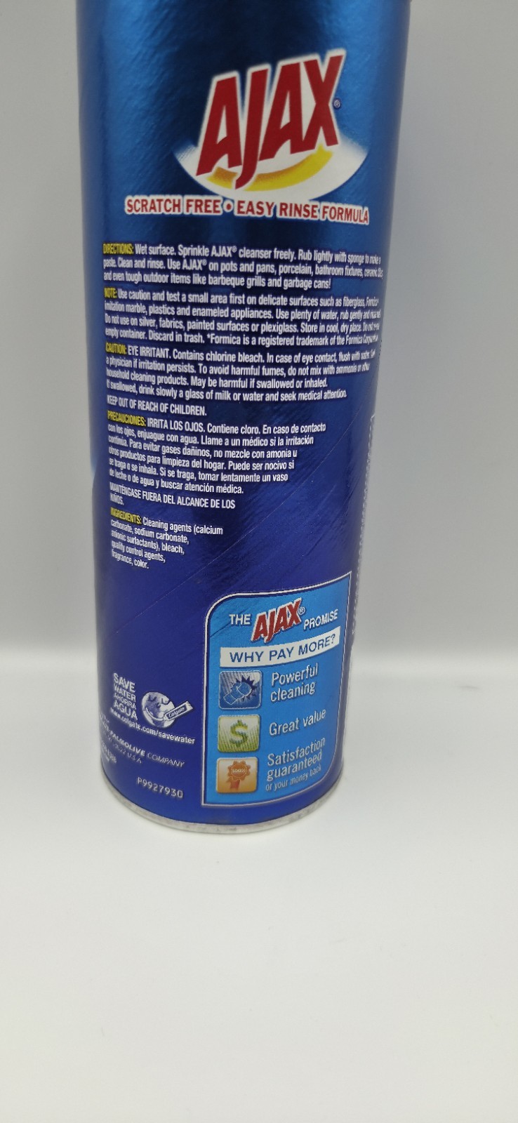 Ajax 21 Oz Cleanser With Bleach