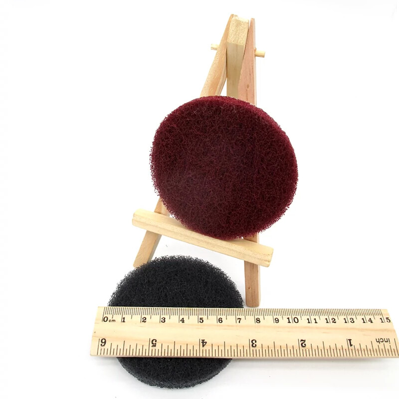 3 Inch 75mm Round Flocking Scouring Pad Cleaning Cloth Sanding Disc 240#-3000#