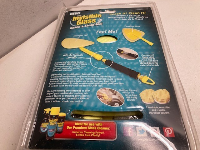 Stoner Invisible Glass Reach & Clean Windshield Glass Cleaner Tool Kit w/ Handle