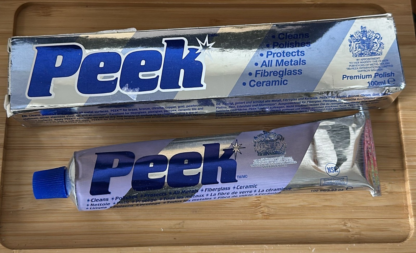 Peek Polish 100ML Multipurpose Cleaner for Metal Ceramics Fiberglass and More