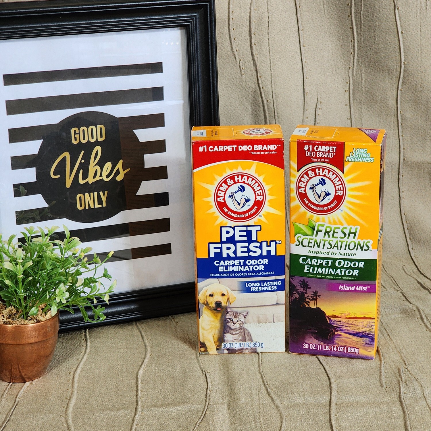 Arm & Hammer Pet Fresh Carpet & Room Odor Eliminator + Fresh Scensations Island