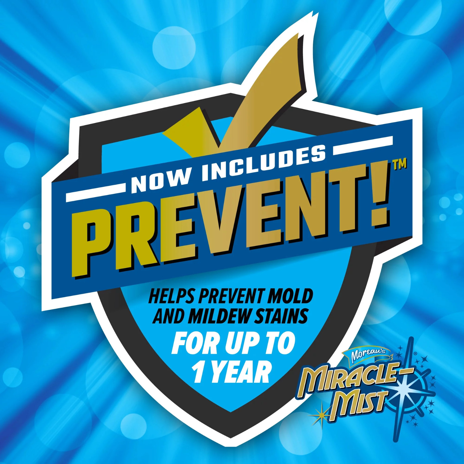 Miraclemist Instant, Mold and Mildew Spray Remover for RV and Boat’S Exterior an