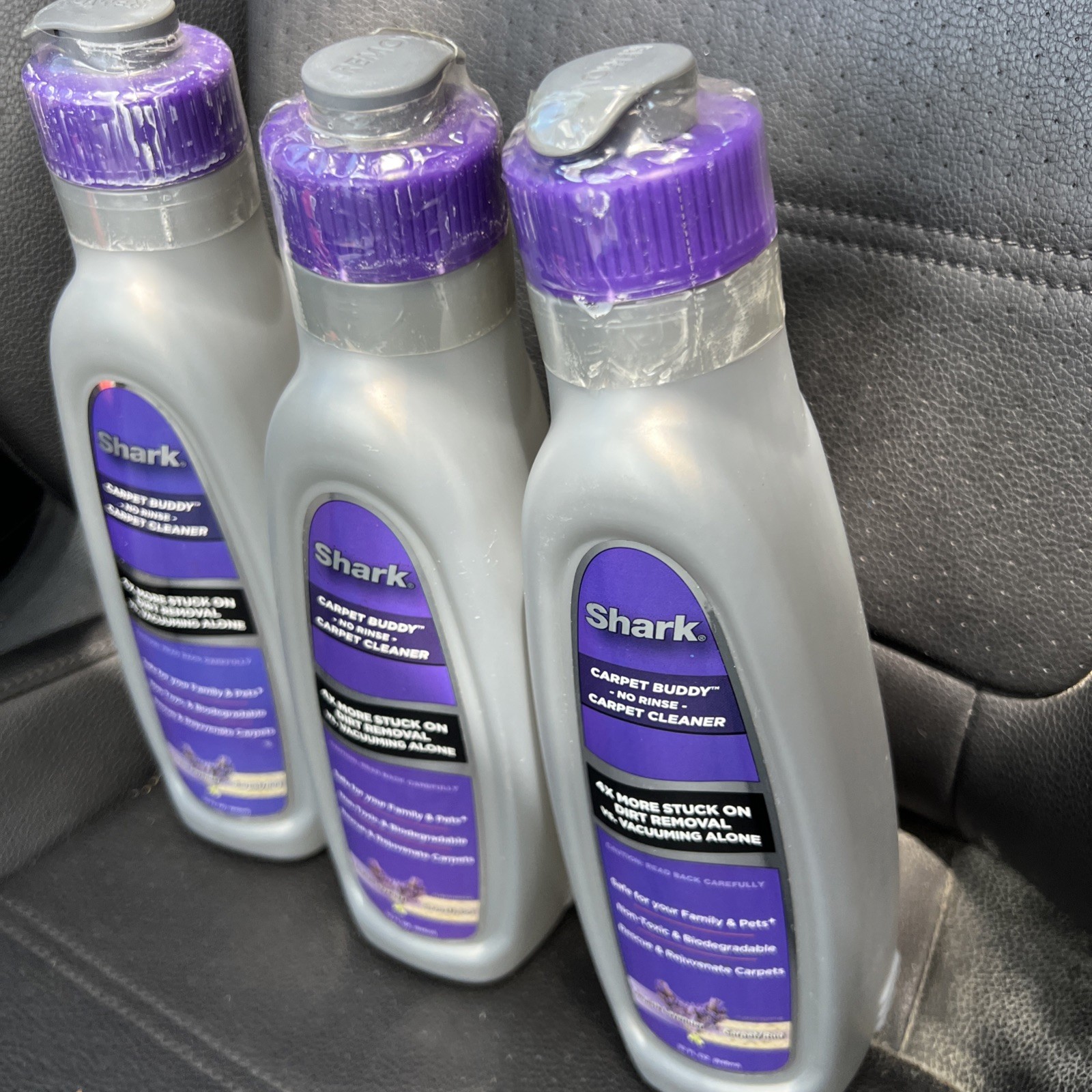 NEW! SEALED! Shark Carpet Buddy No Rinse Carpet Cleaner English Lavender 32oz