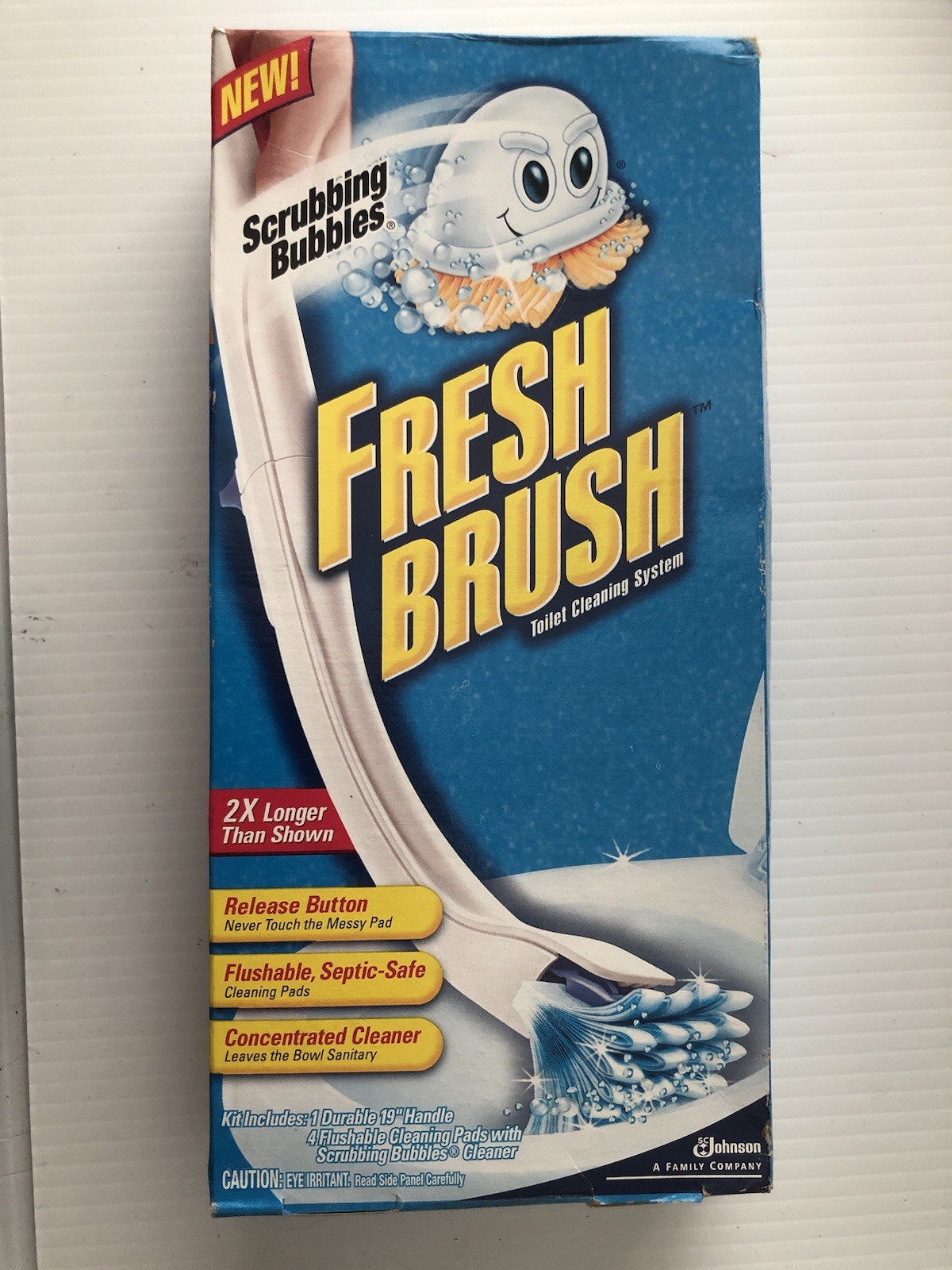 Scrubbing Bubbles Fresh Brush Starter Kit Toilet Cleaning System Discontinued