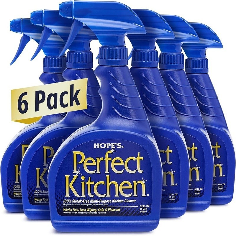 Multipurpose Kitchen Cleaner Spray Fast Acting No Residue Safe Food Pets New