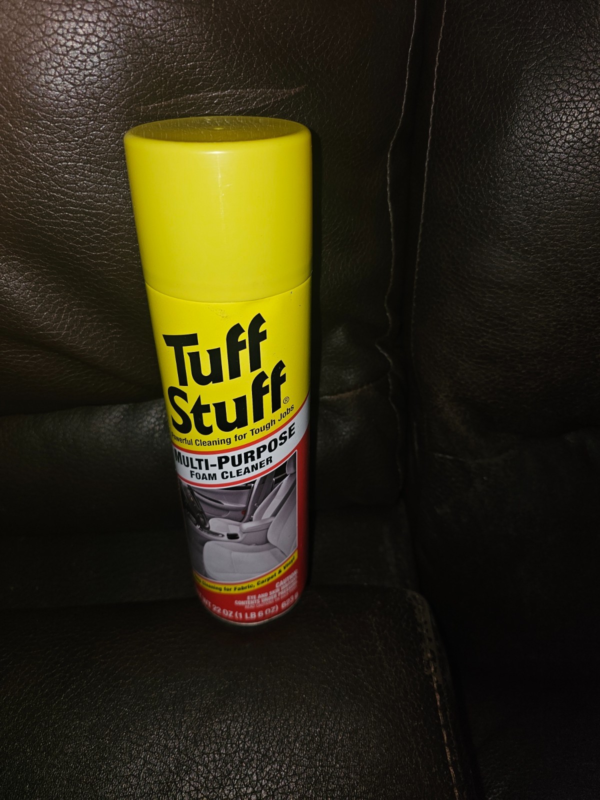 Tuff Stuff Multi Purpose Foam Cleaner for Deep Cleaning of Car Interior 22 oz.