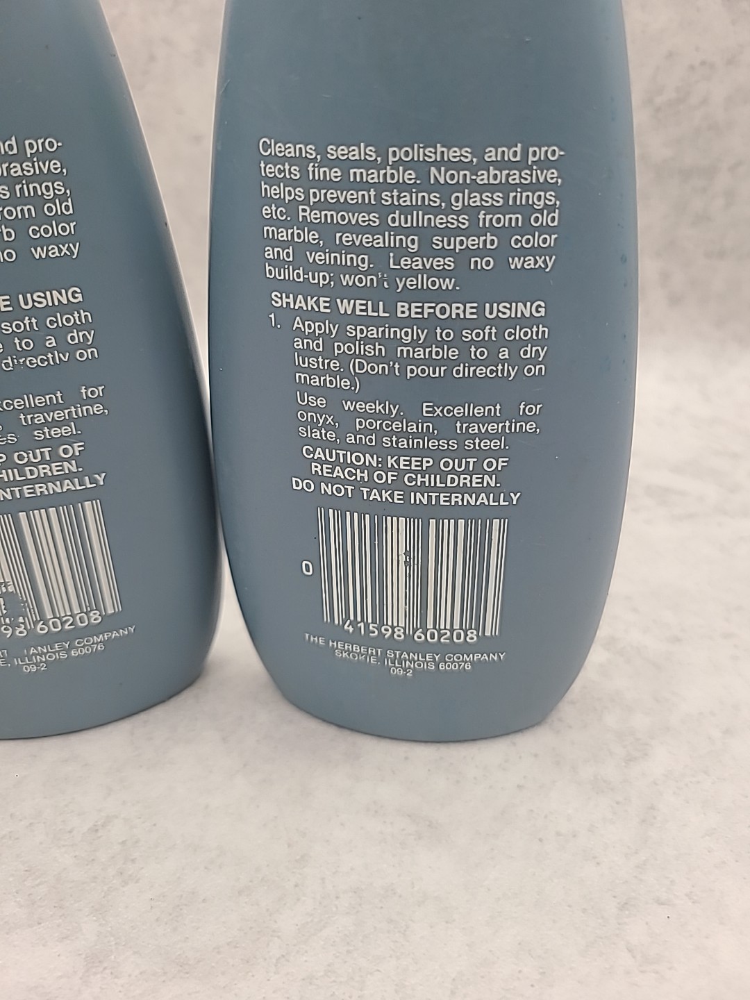 Weiman Marble Polish Lot Of 2 Discontinued Original Formula See Description