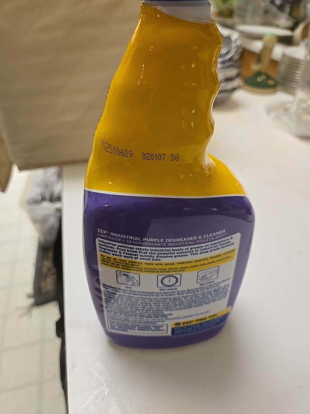 Zep Purple Degreaser Spray, 32 Fl Oz