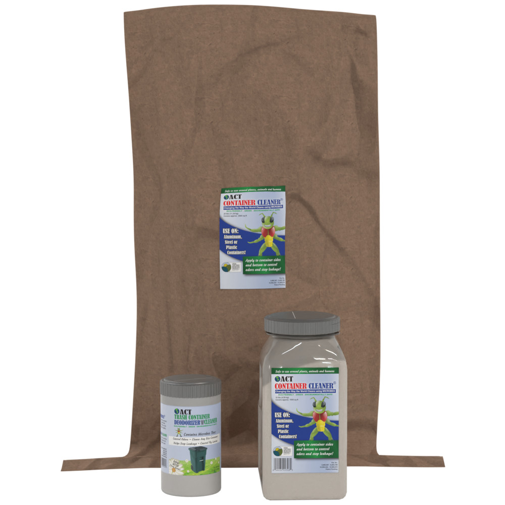 ACT Trash Container Cleaner and Deodorizer – Garbage Bin Deodorizer