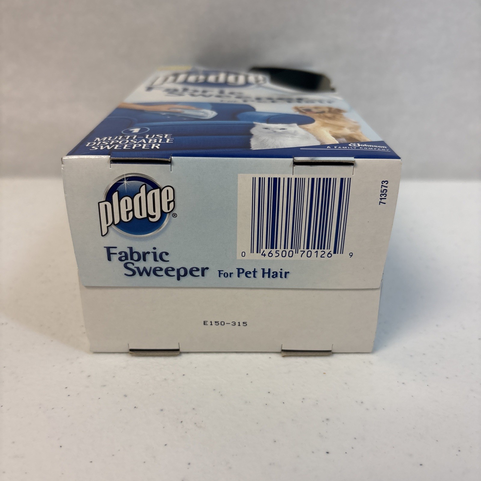 Pledge Fabric Sweeper For Pet Hair Roller Discontinued 2008 New & Sealed
