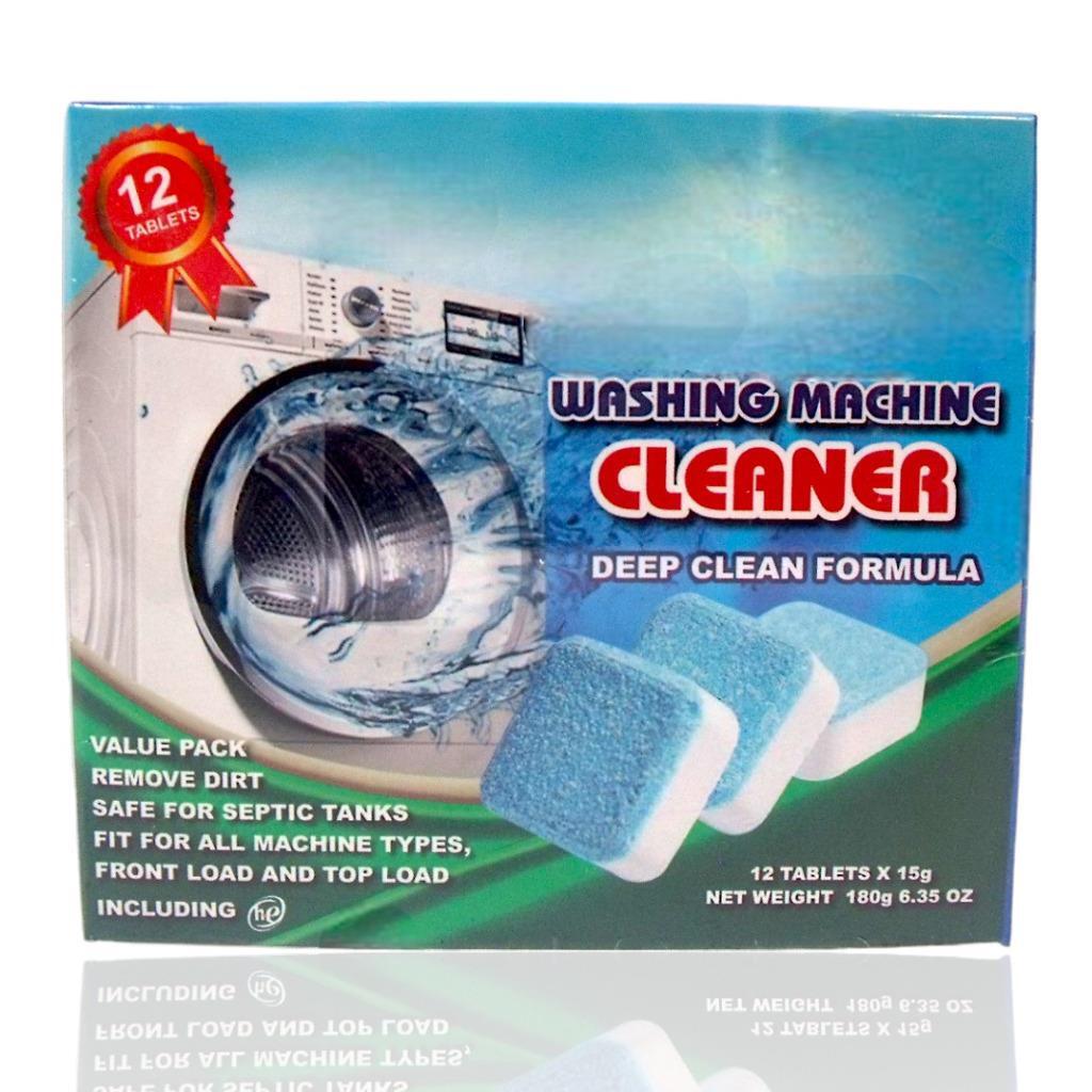 (36-Tablets) Washing Machine Cleaner Deep Clean Formula Front & Top Load Washers