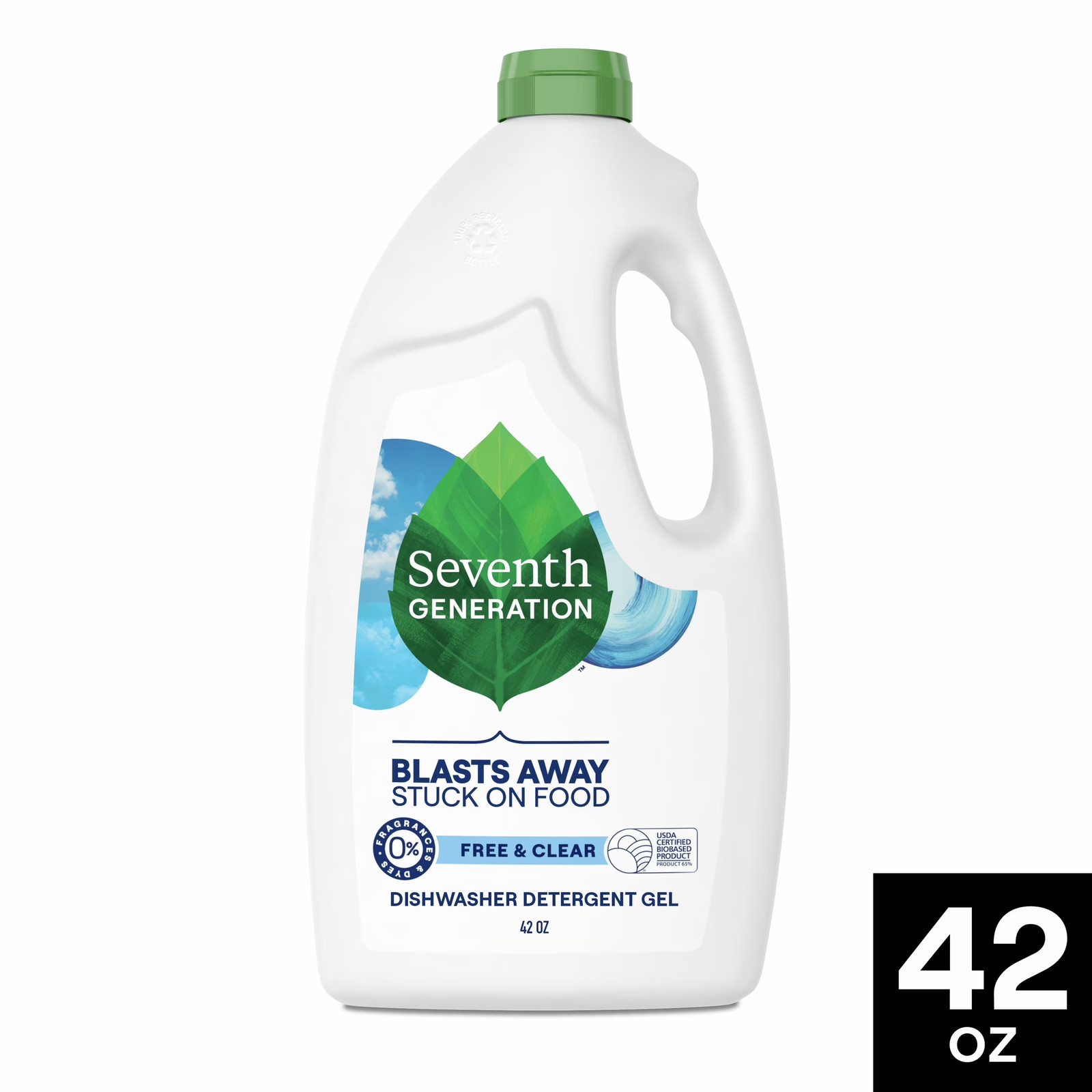 Liquid Dishwasher Detergent, and Clear Scent, 42 fl oz