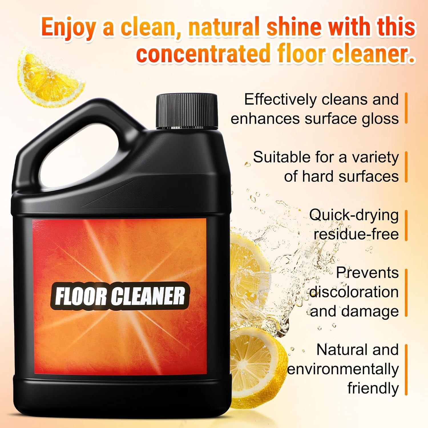 Tile Cleaner Heavy Duty Solubrilho Floor Cleaner Multi-Surface Powerful