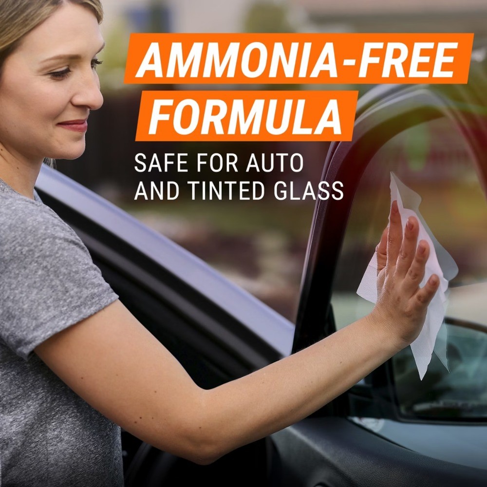 30ct Automotive Glass Cleaner Wipes