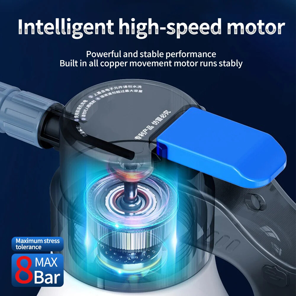 Electric Foam Sprayer Rechargeable Car Washing Irrigation Cleaner Cleaning Tools