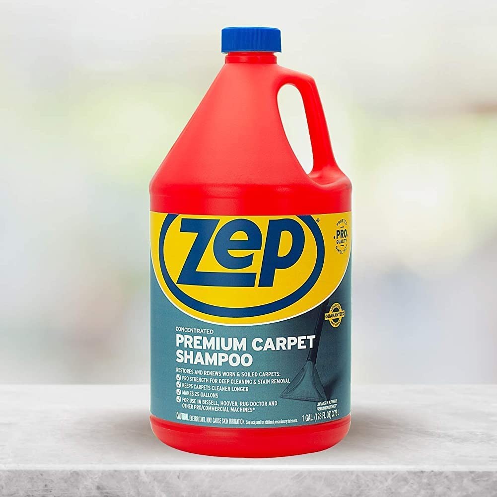 Zep Premium Carpet Shampoo – 1 Gallon (Case of 2) – ECZUPXC1282 – Pro Strength