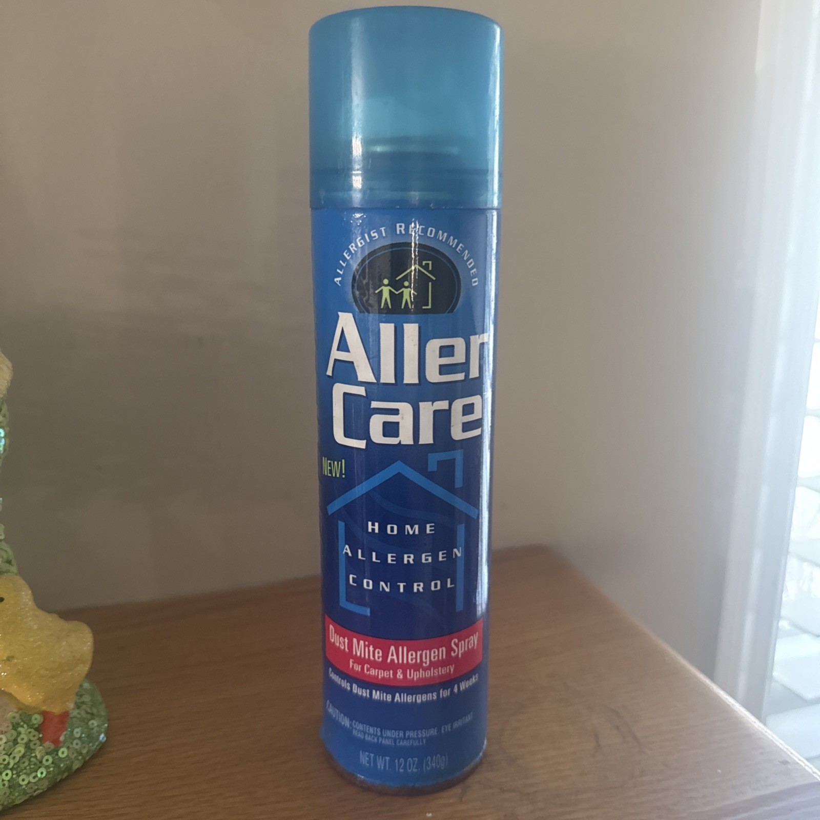 Vintage 1998 SC Johnson AllerCare Dust Mite Allergen Spray 12oz