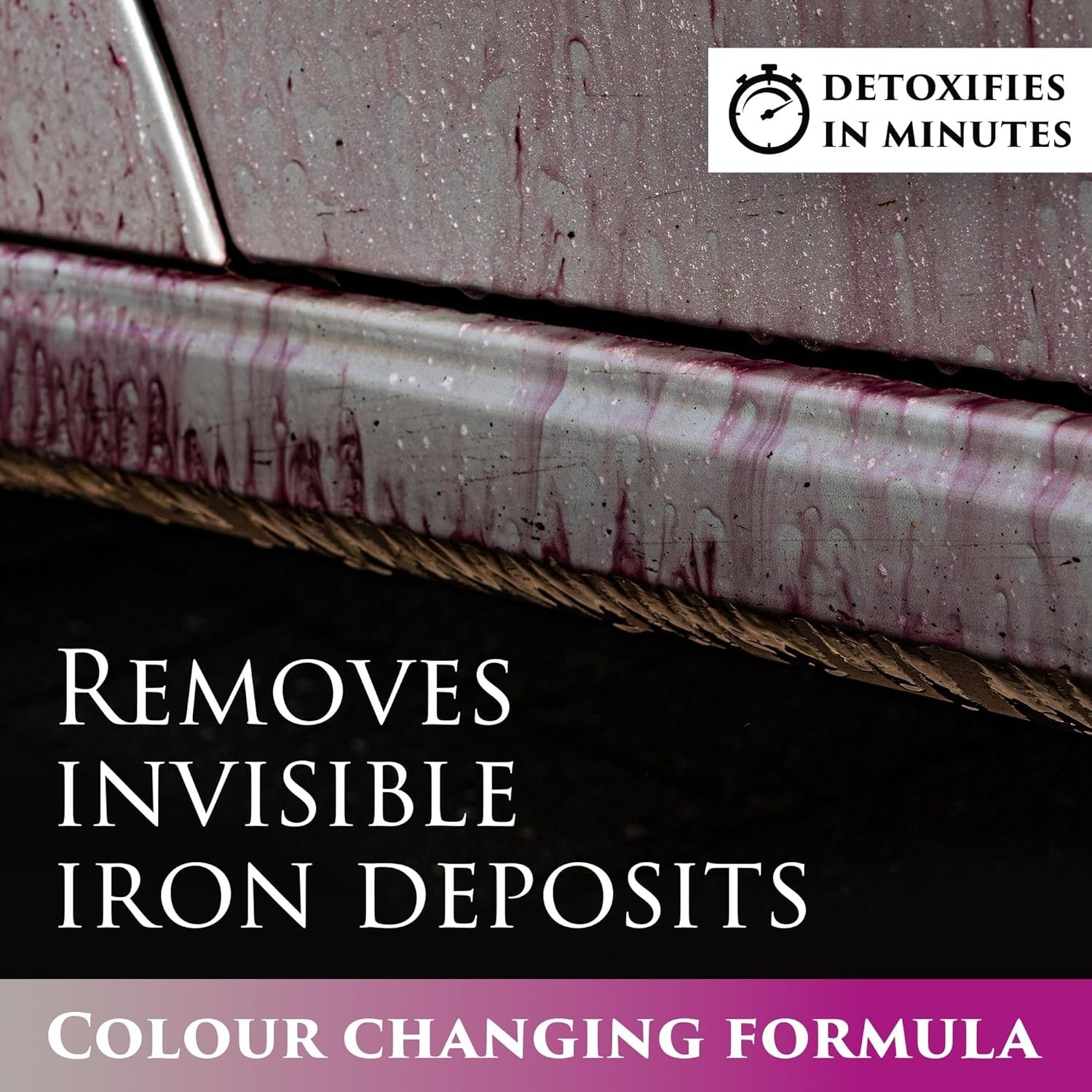 Color-Changing Iron Fall Out Remover – Safe for Paint, Metal, and Glass 17 fl oz
