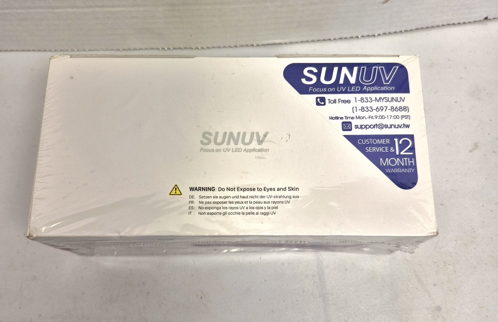 Sunuv Sanitizer Box Jewelry Watch Glasses Phone UV Sterilizer Disinfection New