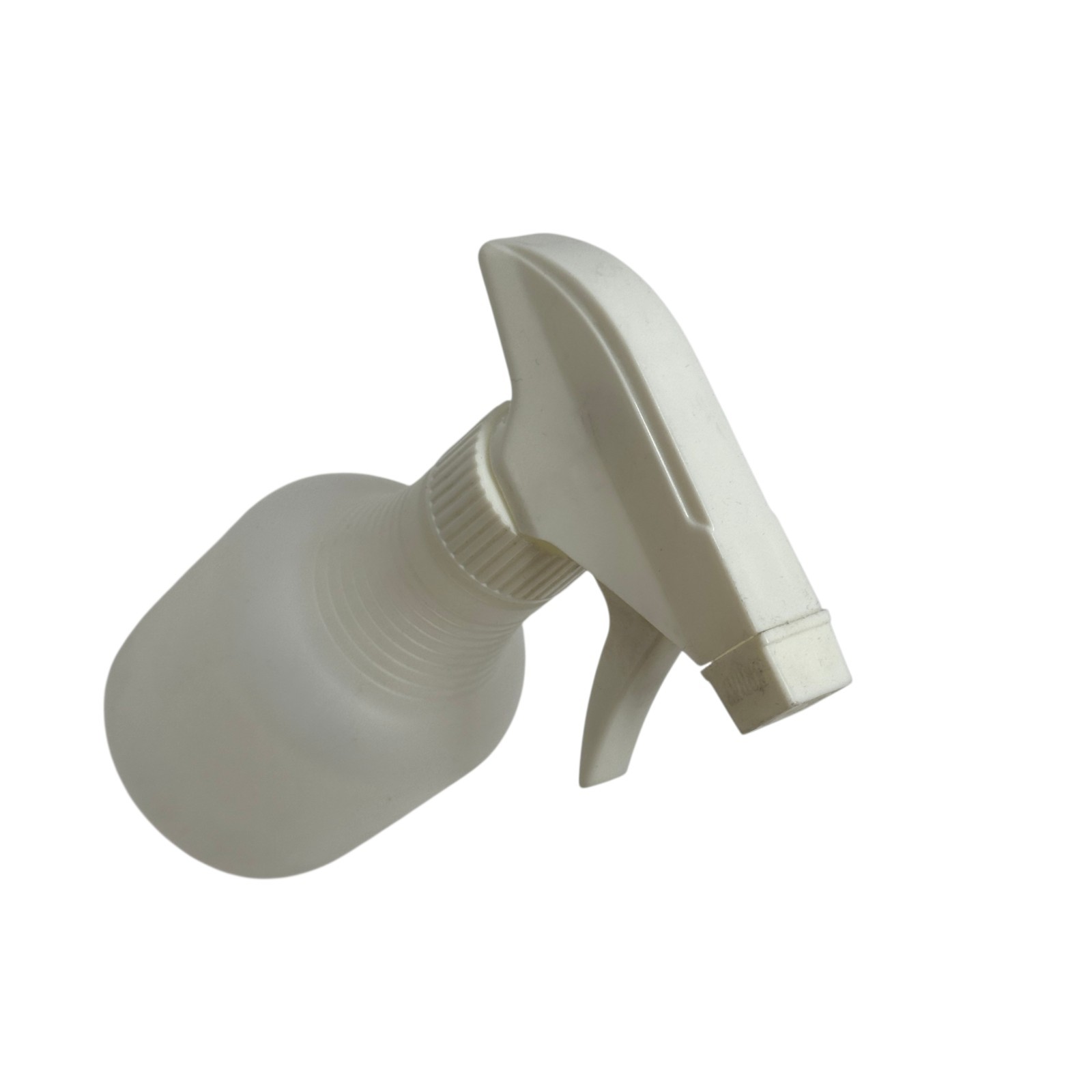 Empty White Plastic Trigger Spray Bottle 8 oz Refillable Sprayer Tool