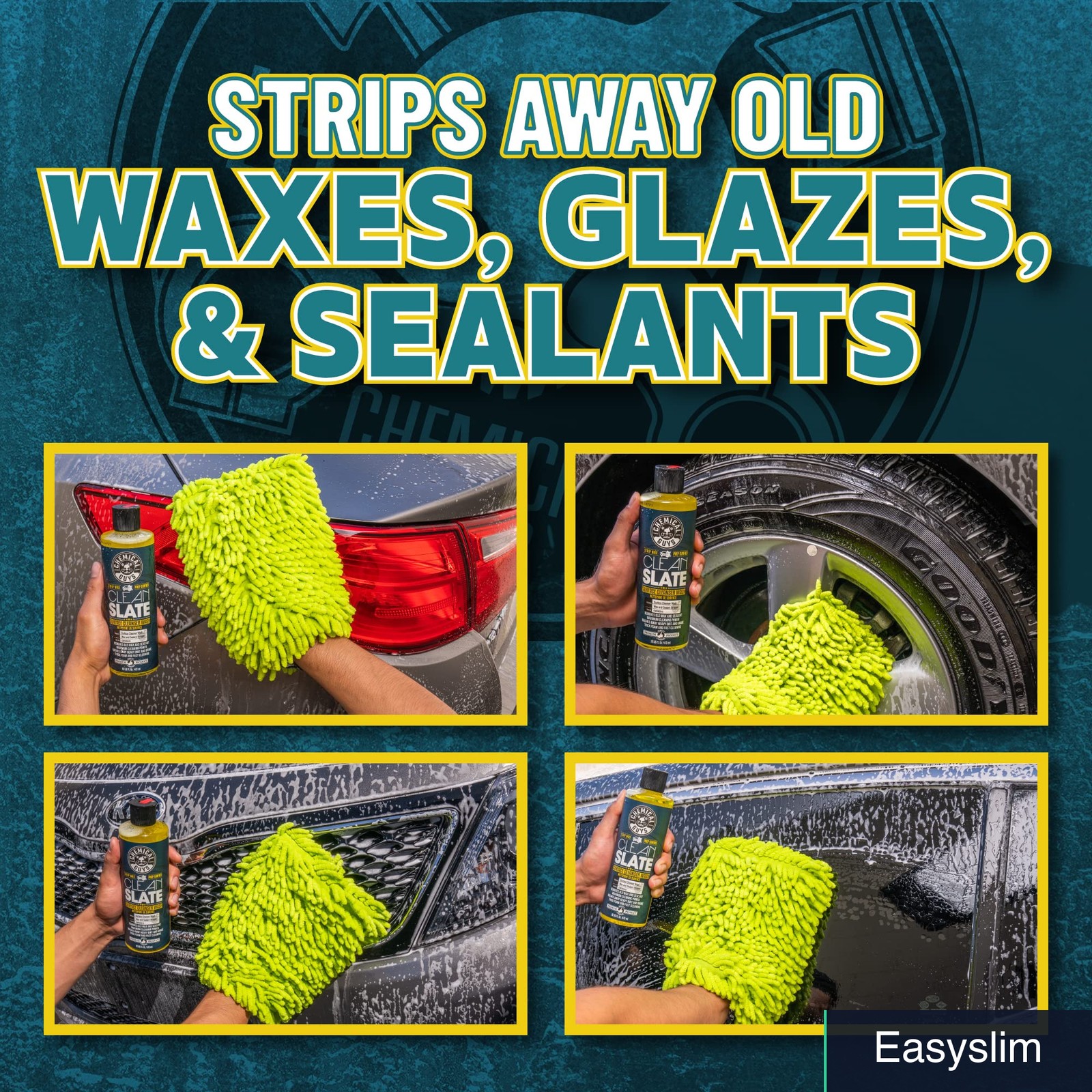 Car Wash Soap Deep Surface Cleaner Old Wax Sealant Removal 16oz