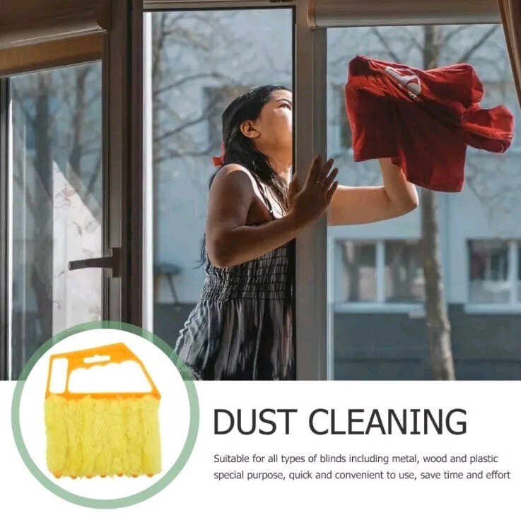 Home Cleaning Tool & Fans Microfiber Blinds Brush Duster Cleaner NEW