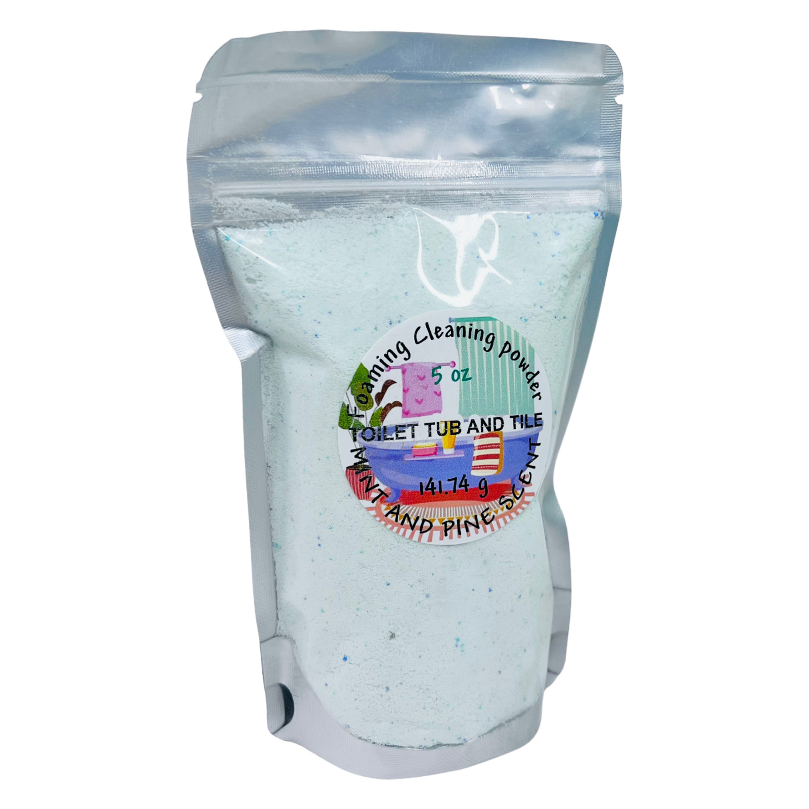 Toilet tub and tile, foaming powder 5 oz fresh scent of mint pine 2 pack deal