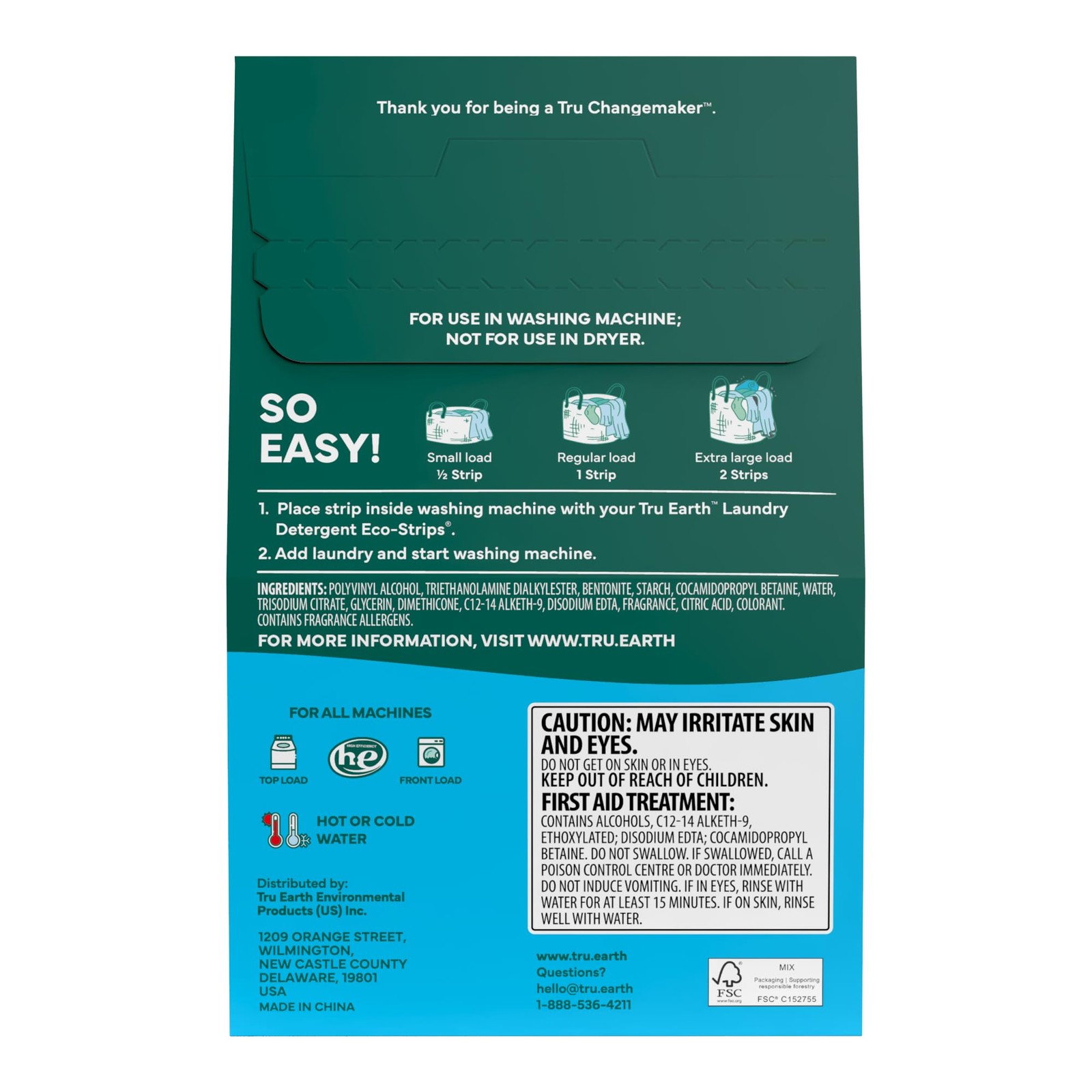Tru Earth Fabric Softener Sheets | Alternative to Fabric Softener Liquid and …